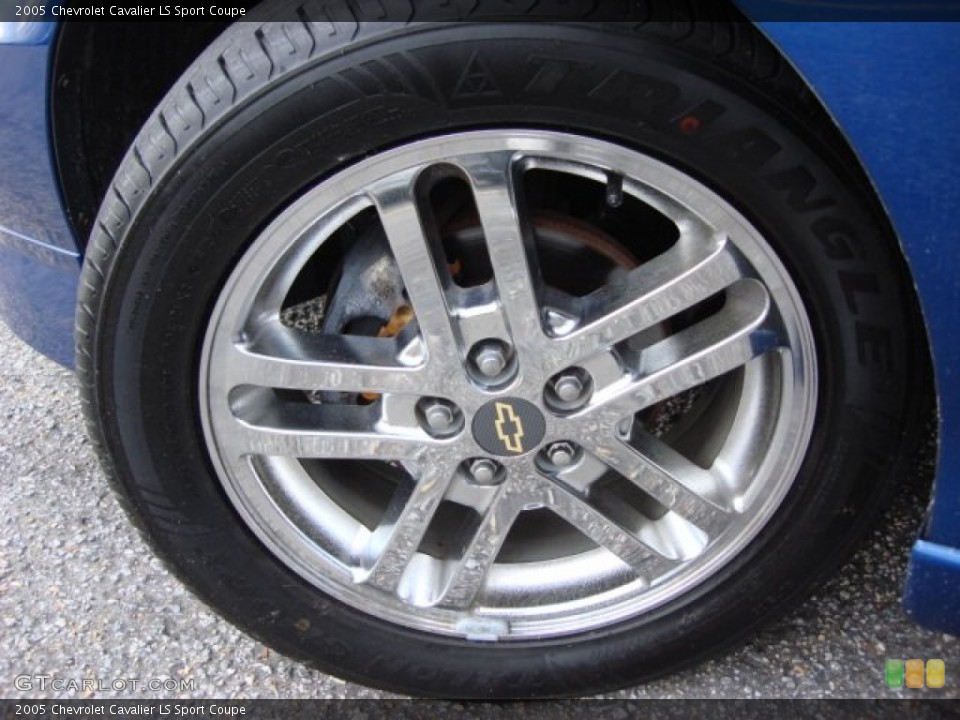 2005 Chevrolet Cavalier LS Sport Coupe Wheel and Tire Photo #57239582