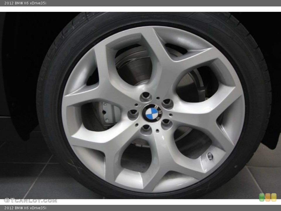 2012 BMW X6 xDrive35i Wheel and Tire Photo #57242525