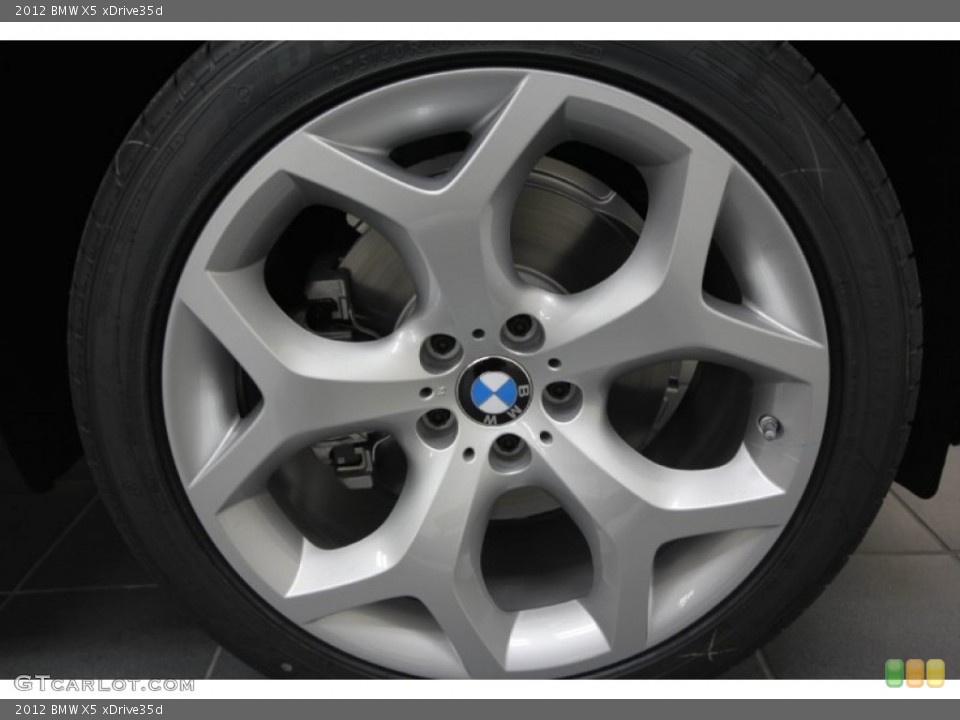 2012 BMW X5 xDrive35d Wheel and Tire Photo #57243437