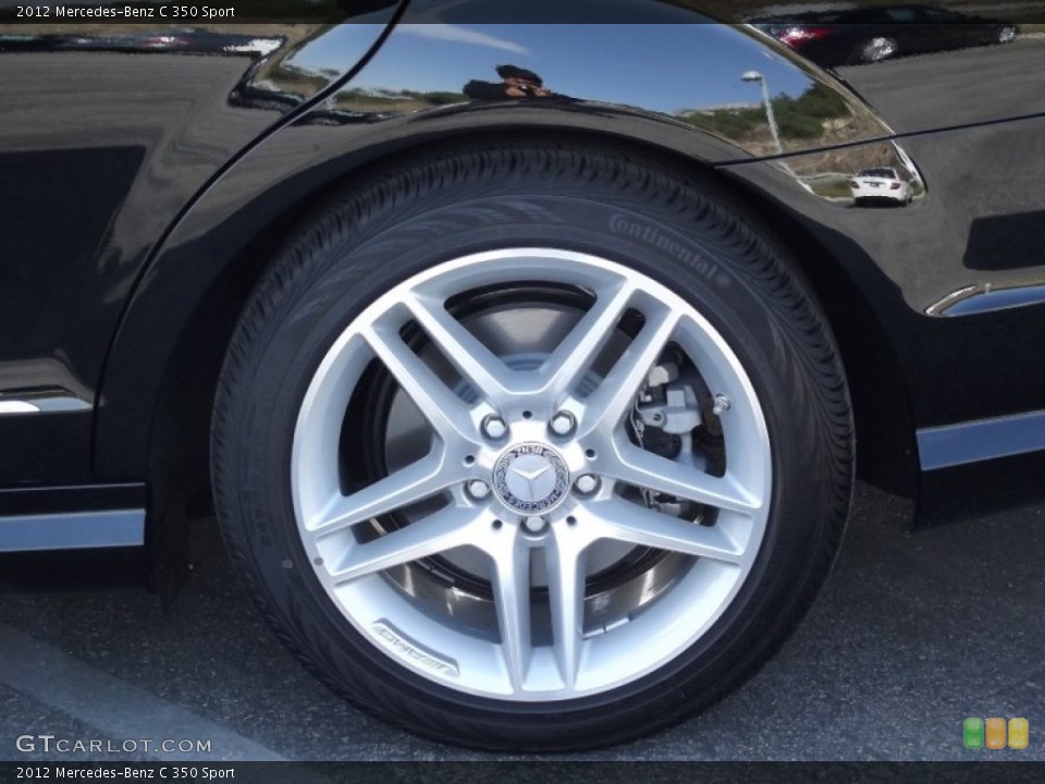 2012 Mercedes-Benz C 350 Sport Wheel and Tire Photo #57243587