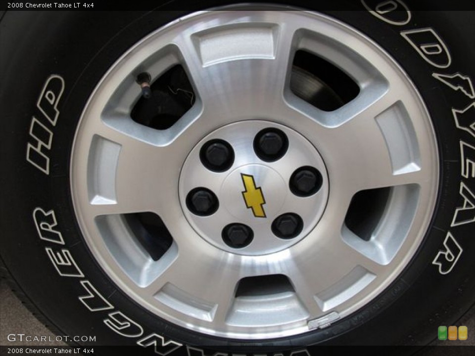 2008 Chevrolet Tahoe LT 4x4 Wheel and Tire Photo #57246428