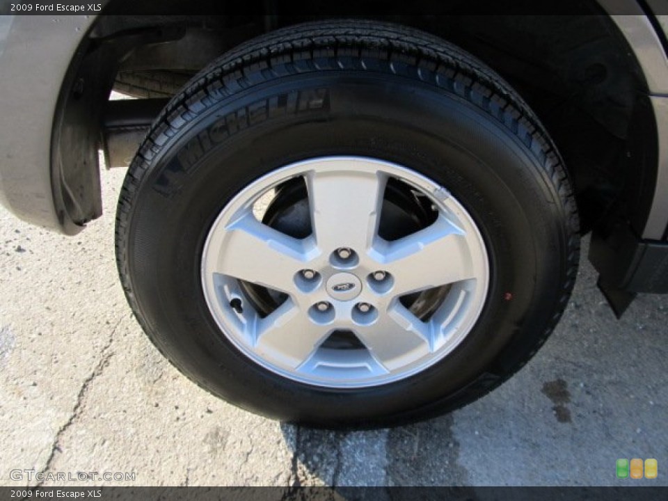 2009 Ford Escape XLS Wheel and Tire Photo #57246695