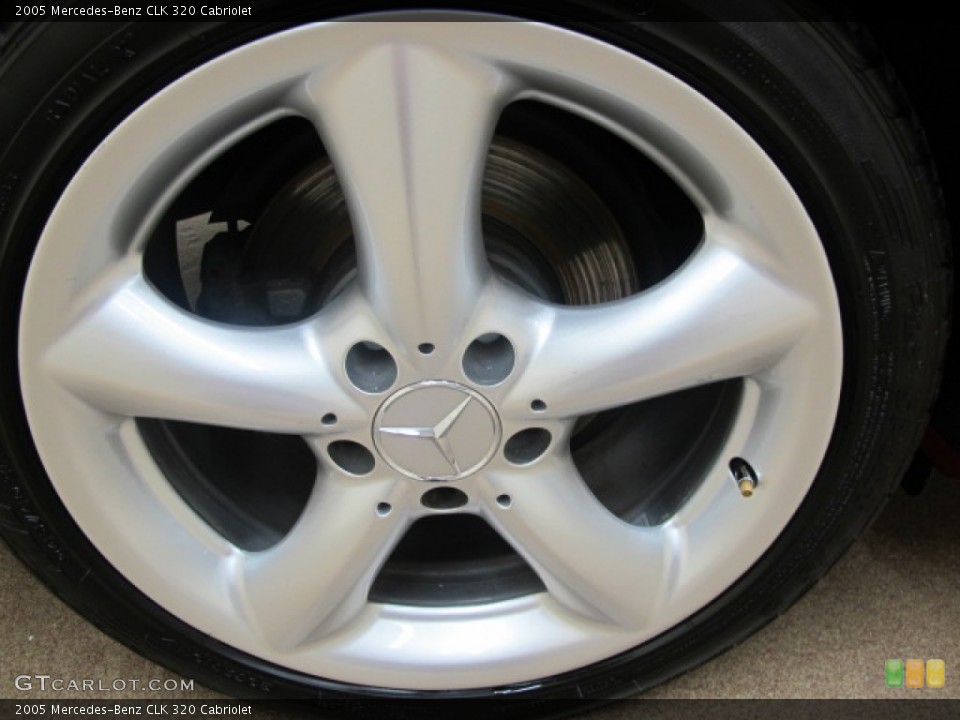 2005 Mercedes-Benz CLK 320 Cabriolet Wheel and Tire Photo #57247292