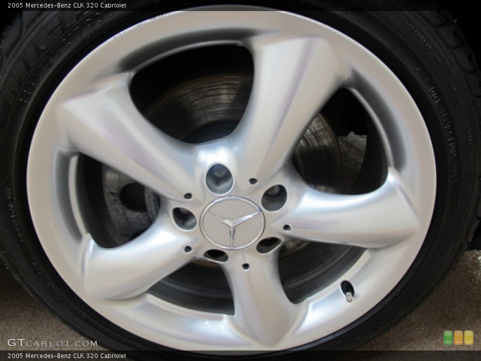 2005 Mercedes-Benz CLK 320 Cabriolet Wheel and Tire Photo #57247301