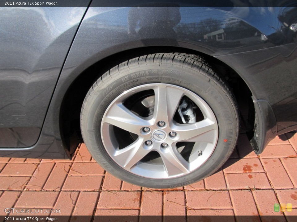 2011 Acura TSX Sport Wagon Wheel and Tire Photo #57247940