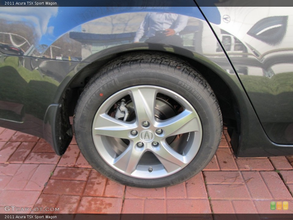 2011 Acura TSX Sport Wagon Wheel and Tire Photo #57247952