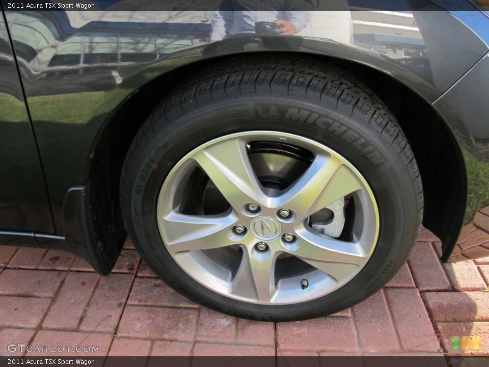 2011 Acura TSX Sport Wagon Wheel and Tire Photo #57247964