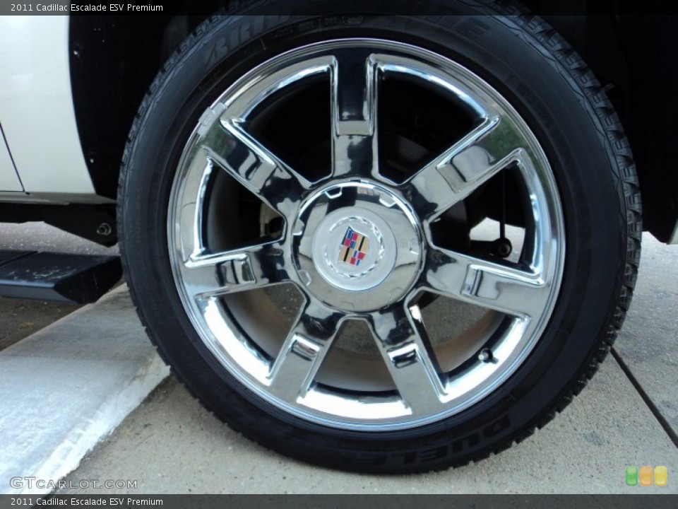 2011 Cadillac Escalade ESV Premium Wheel and Tire Photo #57254854