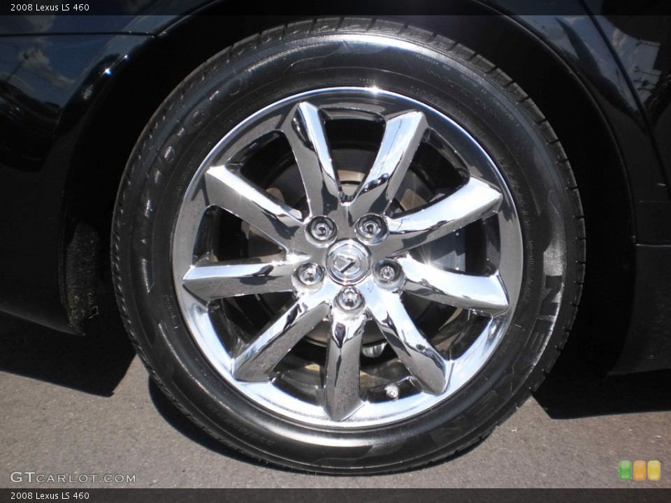 2008 Lexus LS 460 Wheel and Tire Photo #57255674