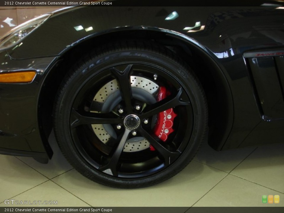 2012 Chevrolet Corvette Centennial Edition Grand Sport Coupe Wheel and Tire Photo #57256892