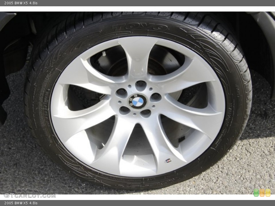 2005 BMW X5 4.8is Wheel and Tire Photo #57262679