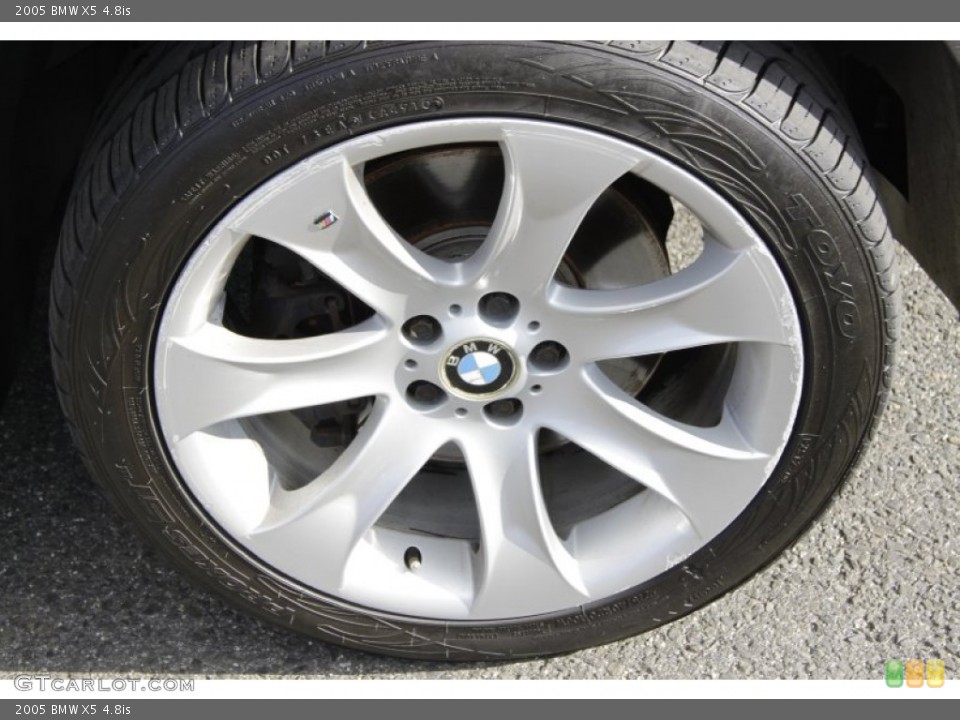 2005 BMW X5 4.8is Wheel and Tire Photo #57262688