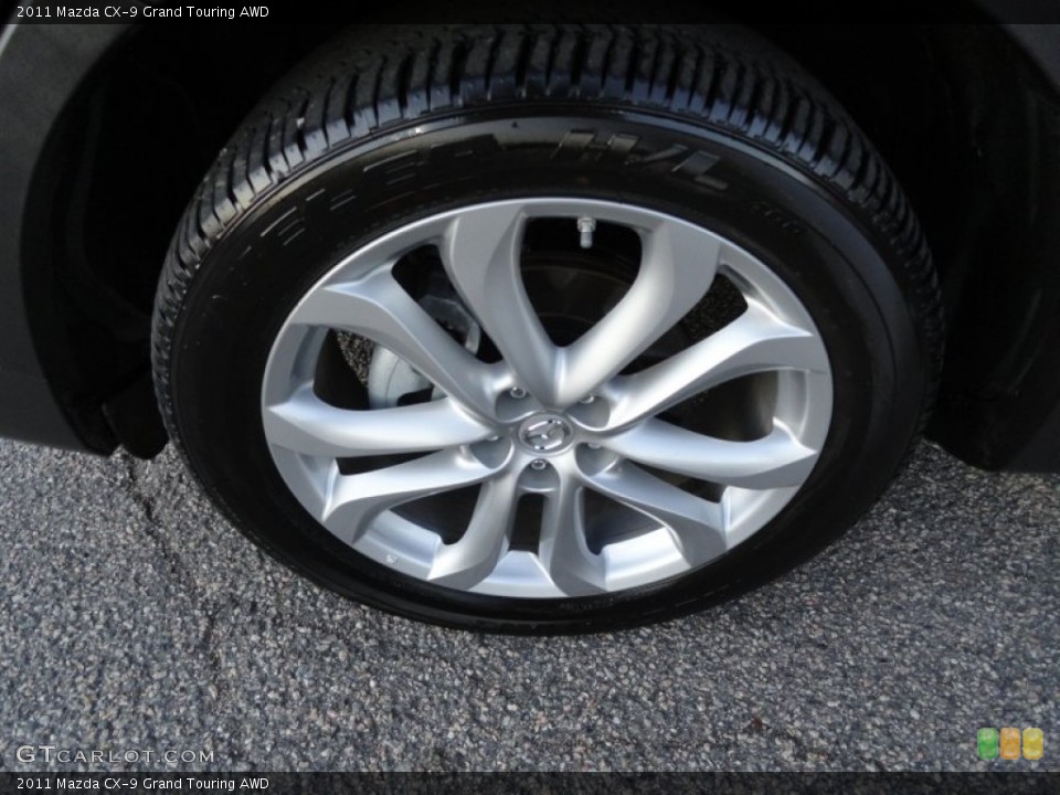 2011 Mazda CX-9 Grand Touring AWD Wheel and Tire Photo #57263072