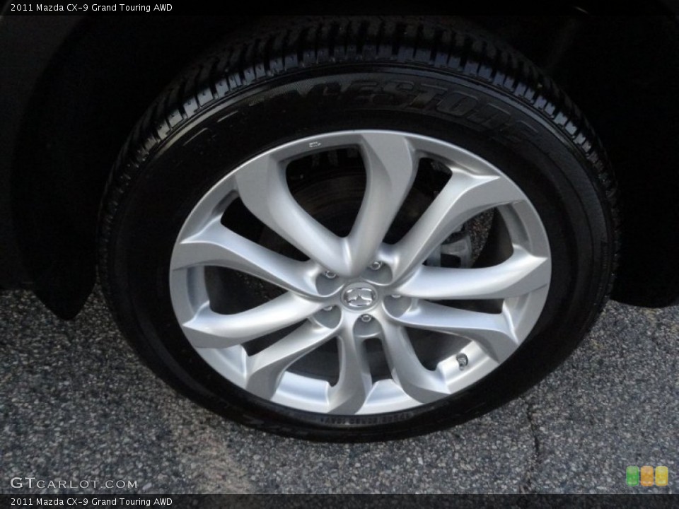 2011 Mazda CX-9 Grand Touring AWD Wheel and Tire Photo #57263081