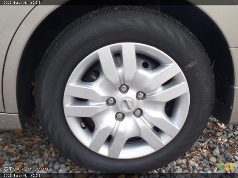 2012 Nissan Altima 2.5 S Wheel and Tire Photo #57263234
