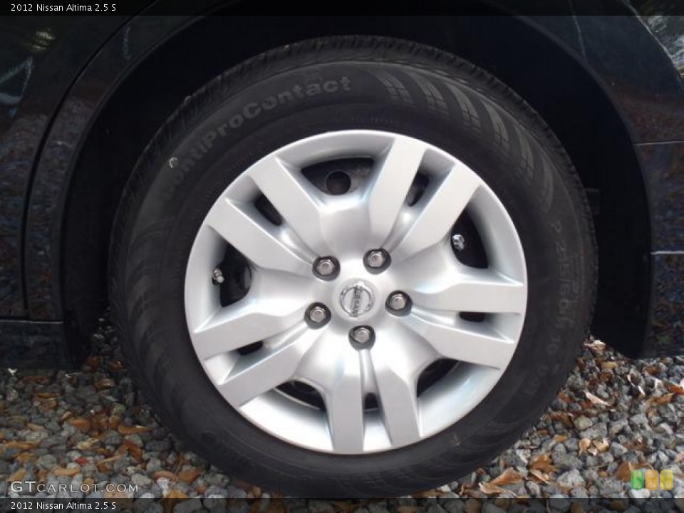 2012 Nissan Altima 2.5 S Wheel and Tire Photo #57263640