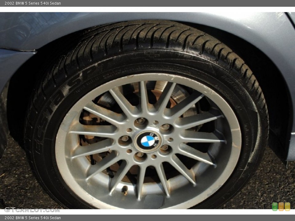 2002 BMW 5 Series 540i Sedan Wheel and Tire Photo #57266721