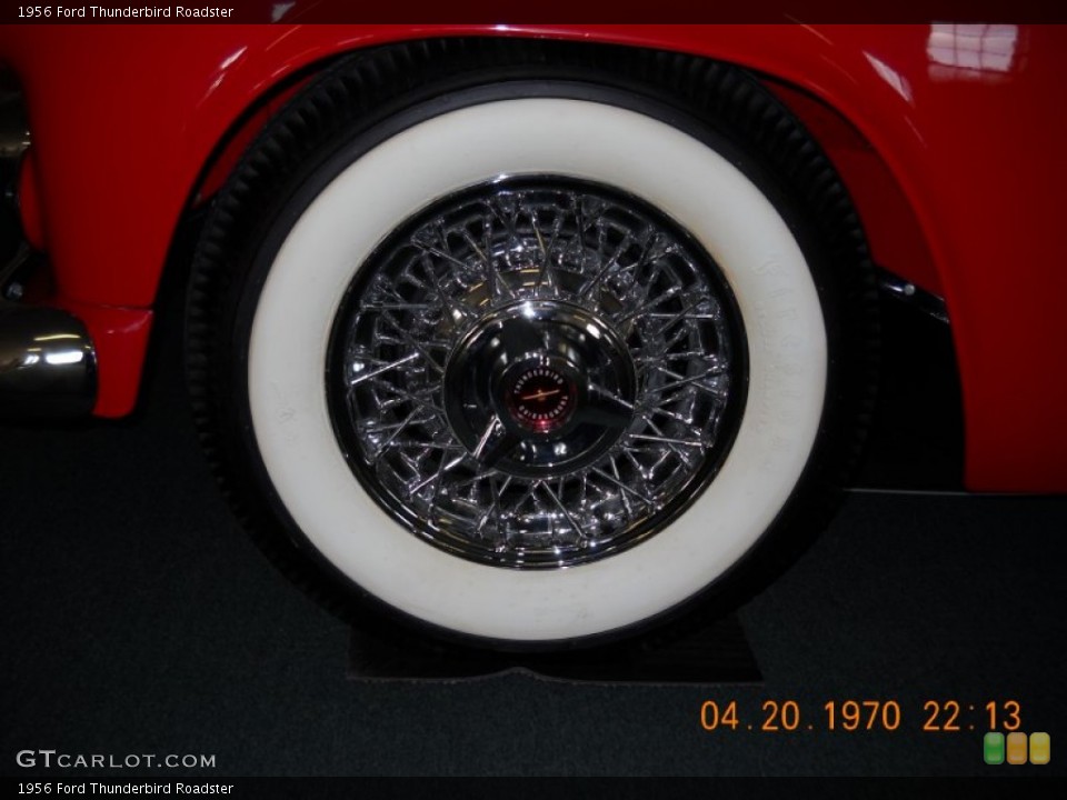 1956 Ford Thunderbird Roadster Wheel and Tire Photo #57269096