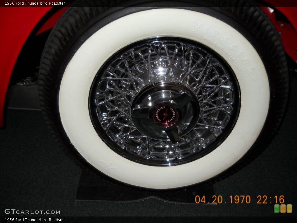1956 Ford Thunderbird Roadster Wheel and Tire Photo #57269210