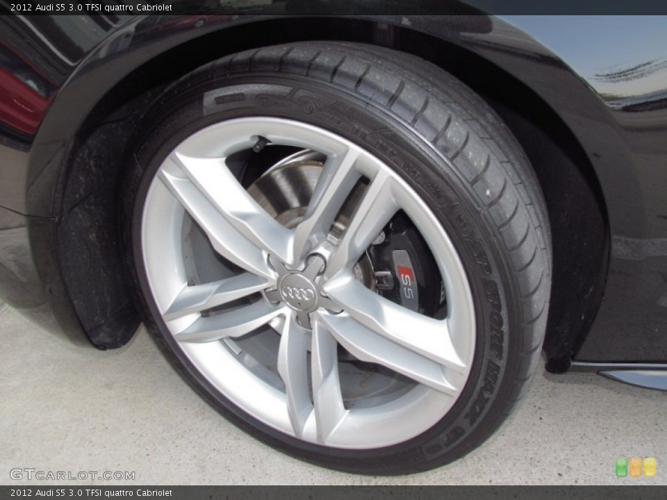 2012 Audi S5 3.0 TFSI quattro Cabriolet Wheel and Tire Photo #57284331