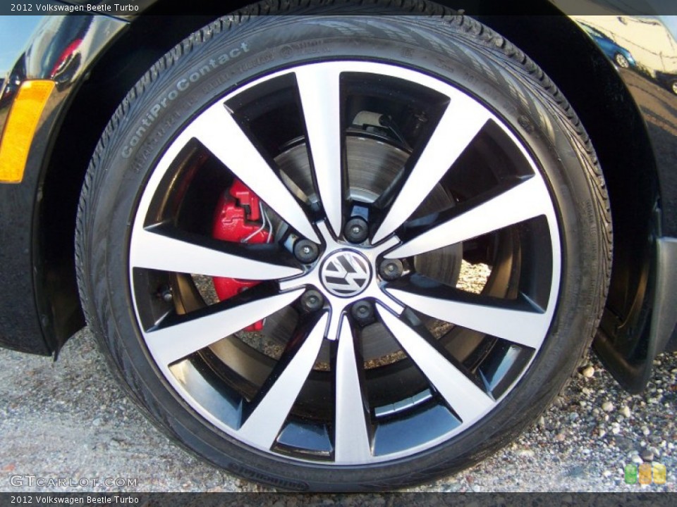 2012 Volkswagen Beetle Turbo Wheel and Tire Photo #57286059