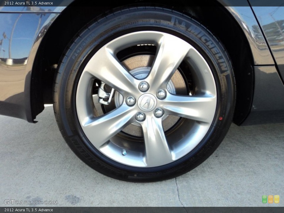 2012 Acura TL 3.5 Advance Wheel and Tire Photo #57286404