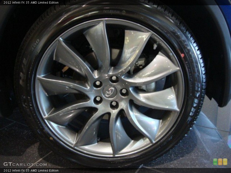 2012 Infiniti FX 35 AWD Limited Edition Wheel and Tire Photo #57287517