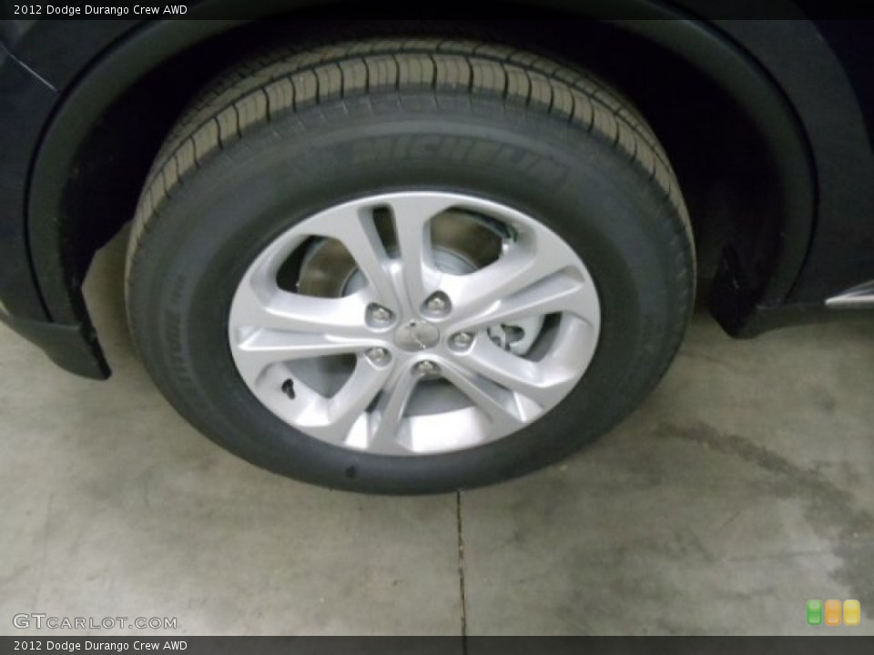2012 Dodge Durango Crew AWD Wheel and Tire Photo #57289812