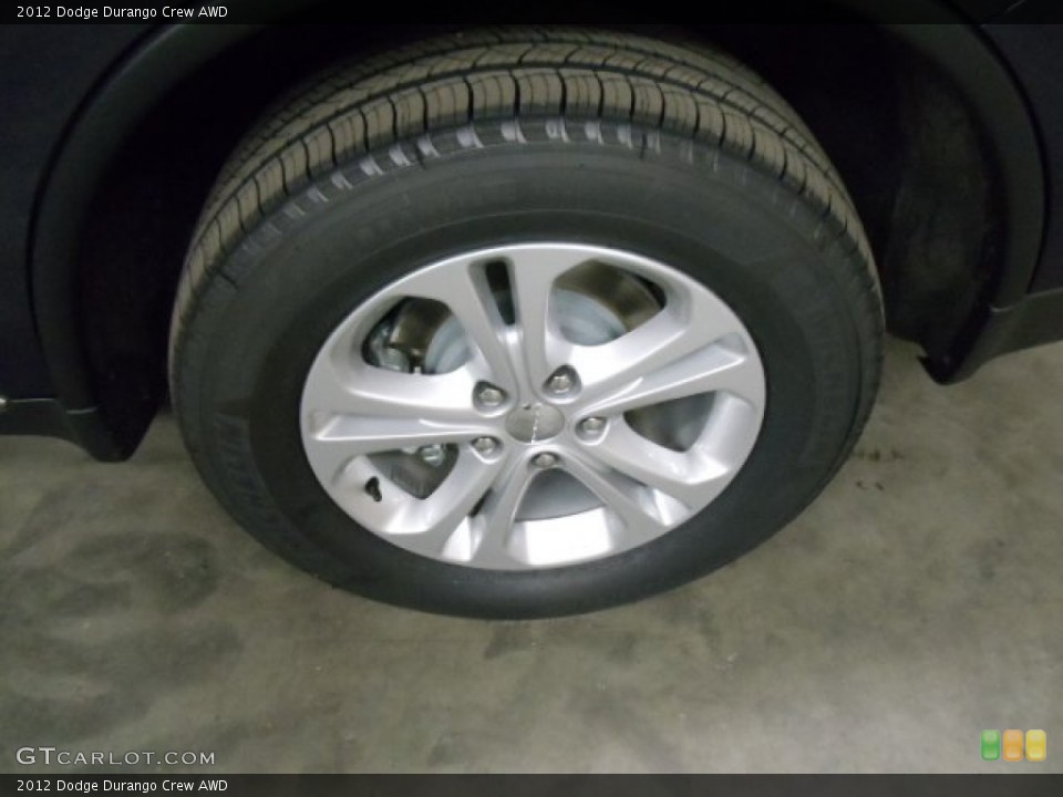 2012 Dodge Durango Crew AWD Wheel and Tire Photo #57289821