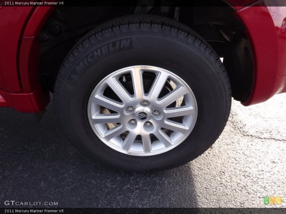 2011 Mercury Mariner Premier V6 Wheel and Tire Photo #57290403