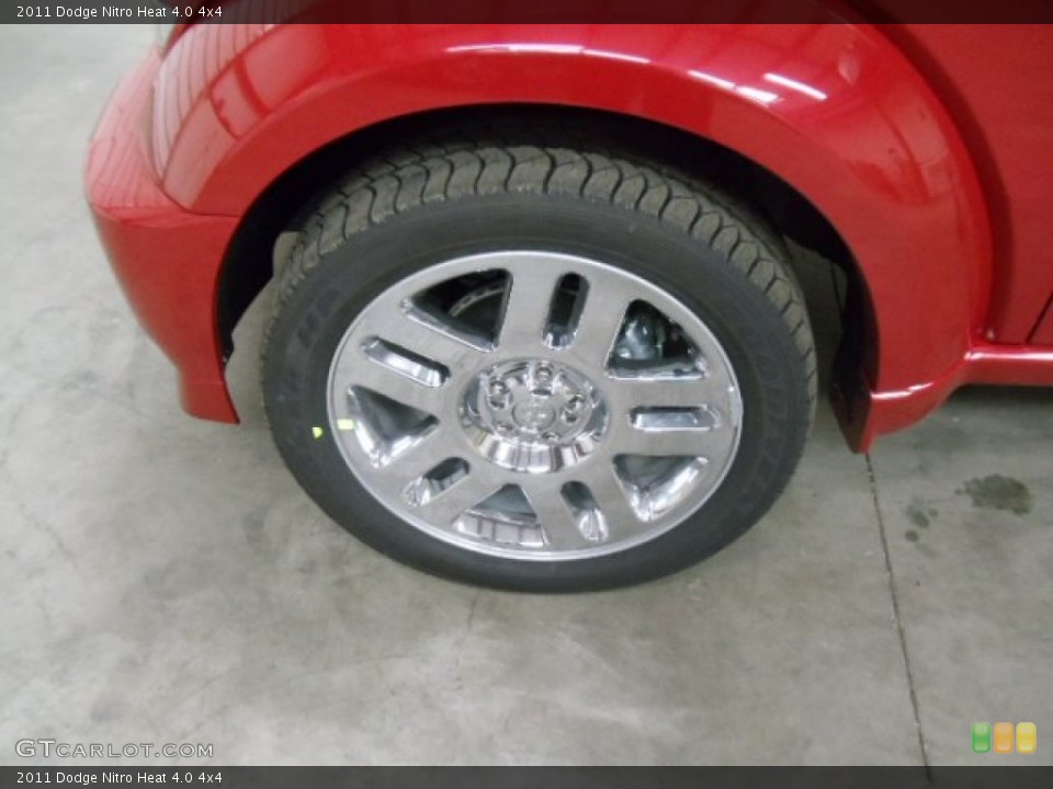 2011 Dodge Nitro Heat 4.0 4x4 Wheel and Tire Photo #57290787
