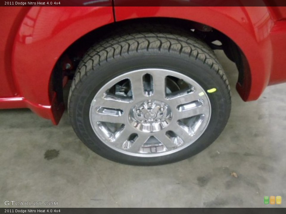 2011 Dodge Nitro Heat 4.0 4x4 Wheel and Tire Photo #57290796