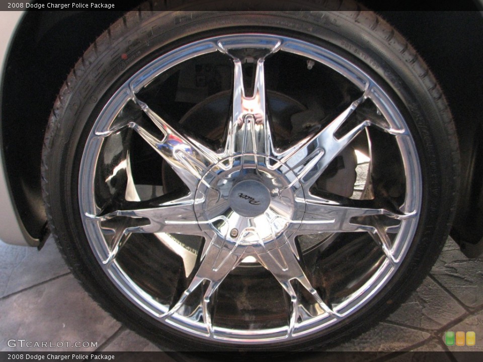 2008 Dodge Charger Custom Wheel and Tire Photo #57293322