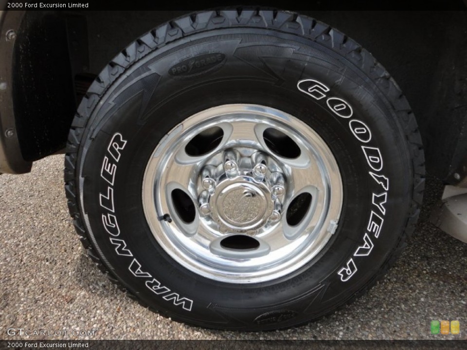 2000 Ford Excursion Limited Wheel and Tire Photo #57301947