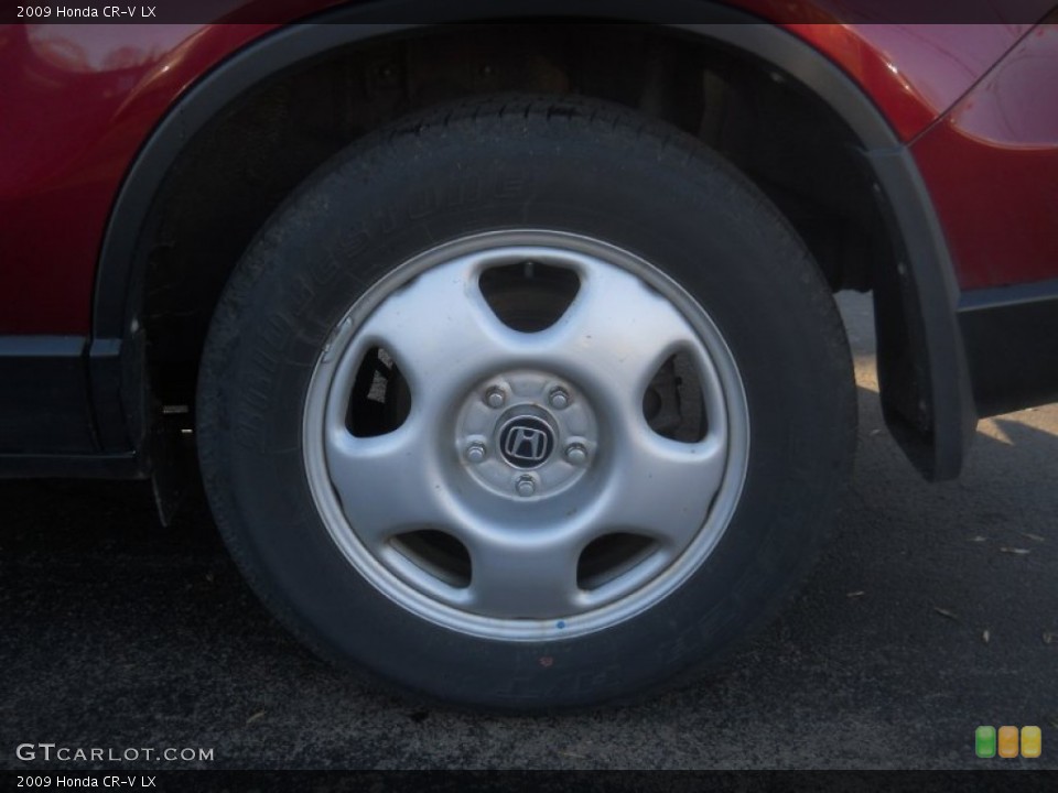 2009 Honda CR-V LX Wheel and Tire Photo #57304545