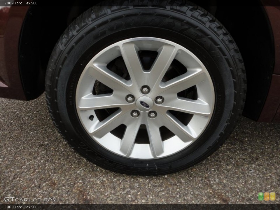 2009 Ford Flex SEL Wheel and Tire Photo #57309259