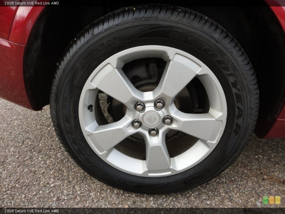 2008 Saturn VUE Red Line AWD Wheel and Tire Photo #57310054