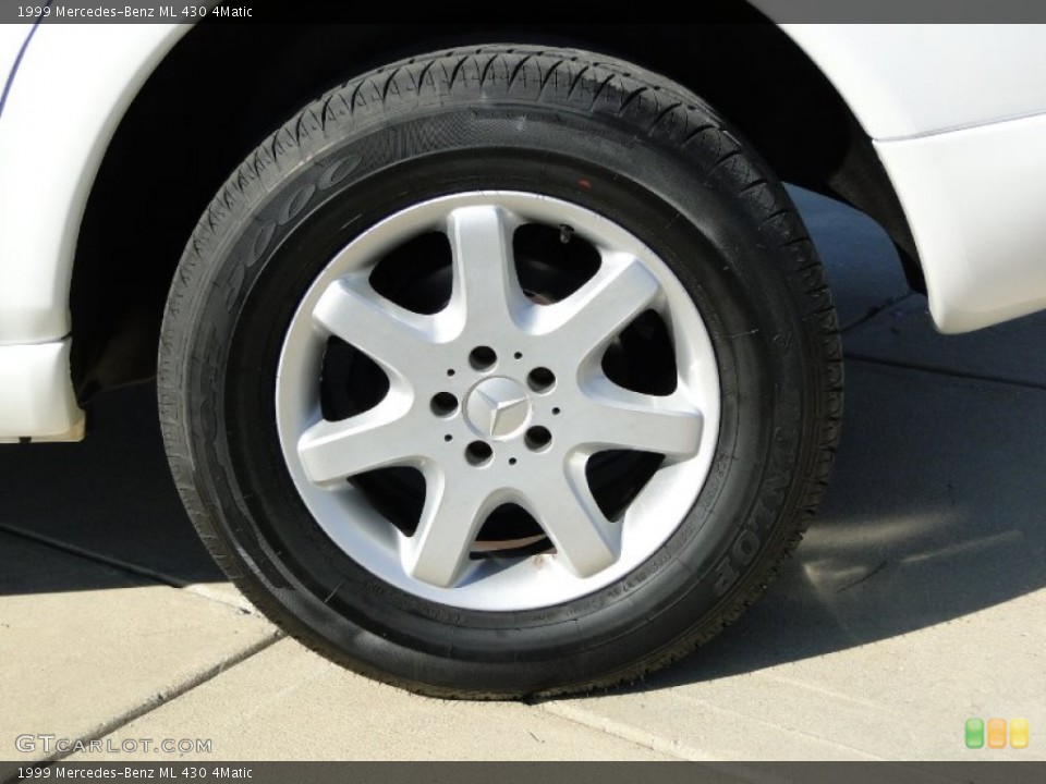 1999 Mercedes-Benz ML 430 4Matic Wheel and Tire Photo #57312565