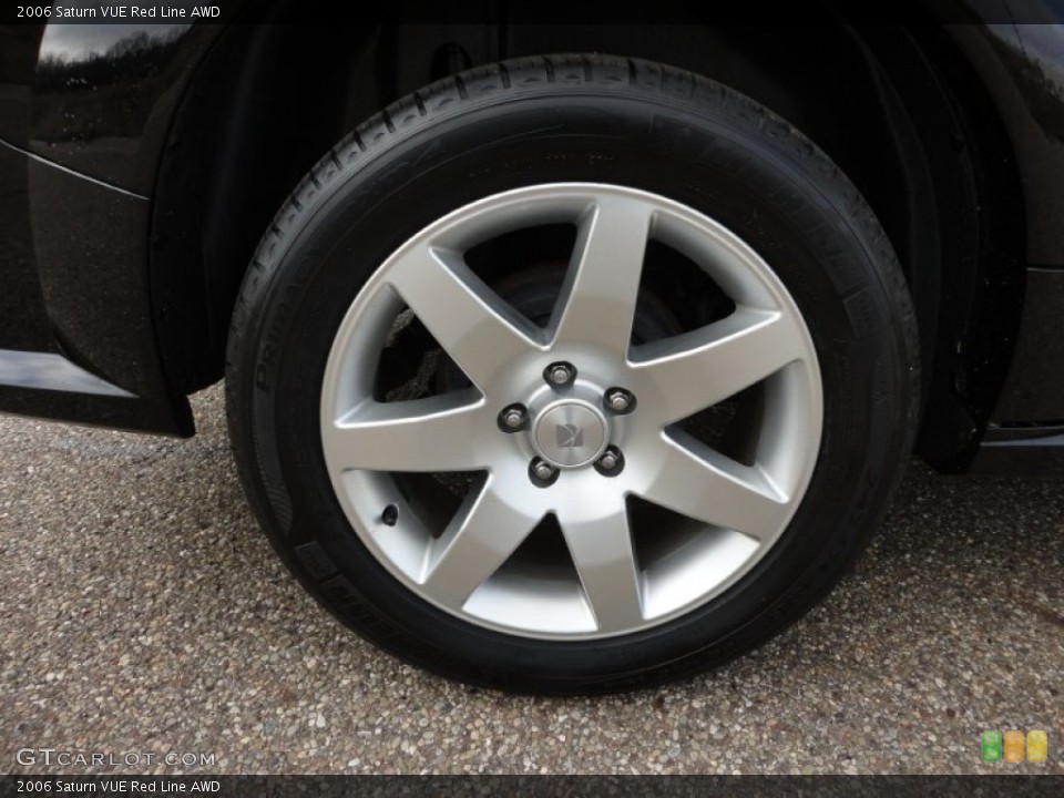 2006 Saturn VUE Red Line AWD Wheel and Tire Photo #57314668