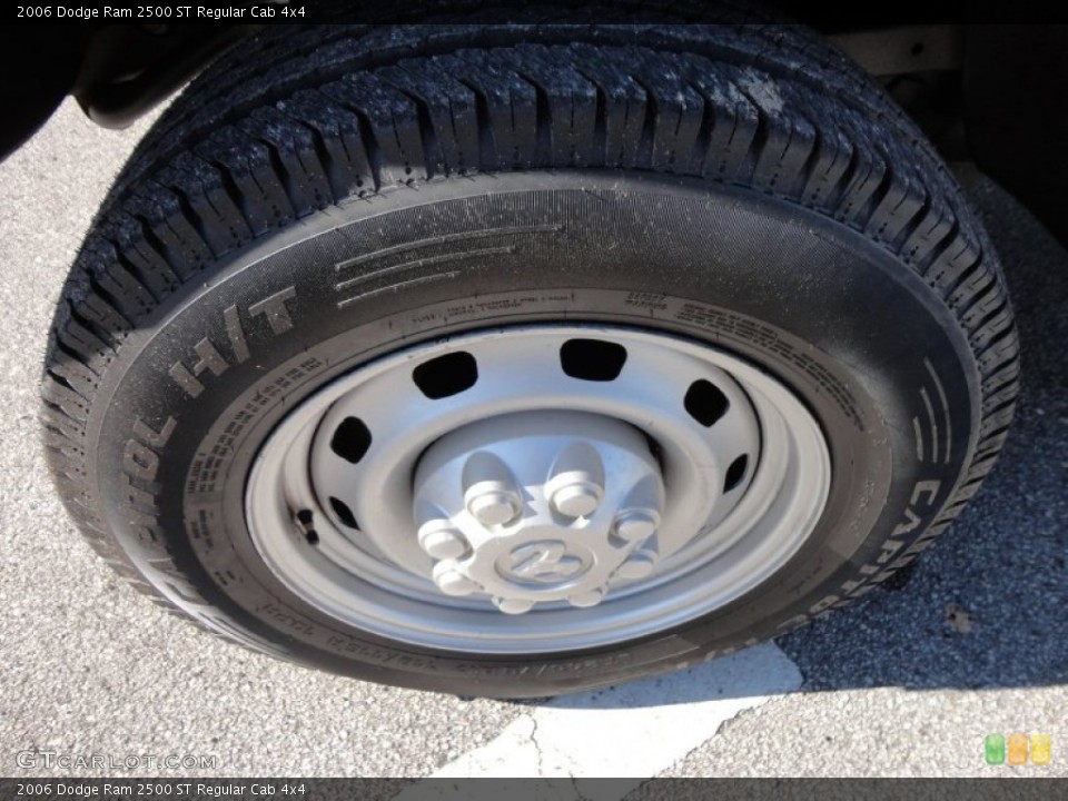 2006 Dodge Ram 2500 ST Regular Cab 4x4 Wheel and Tire Photo #57314728