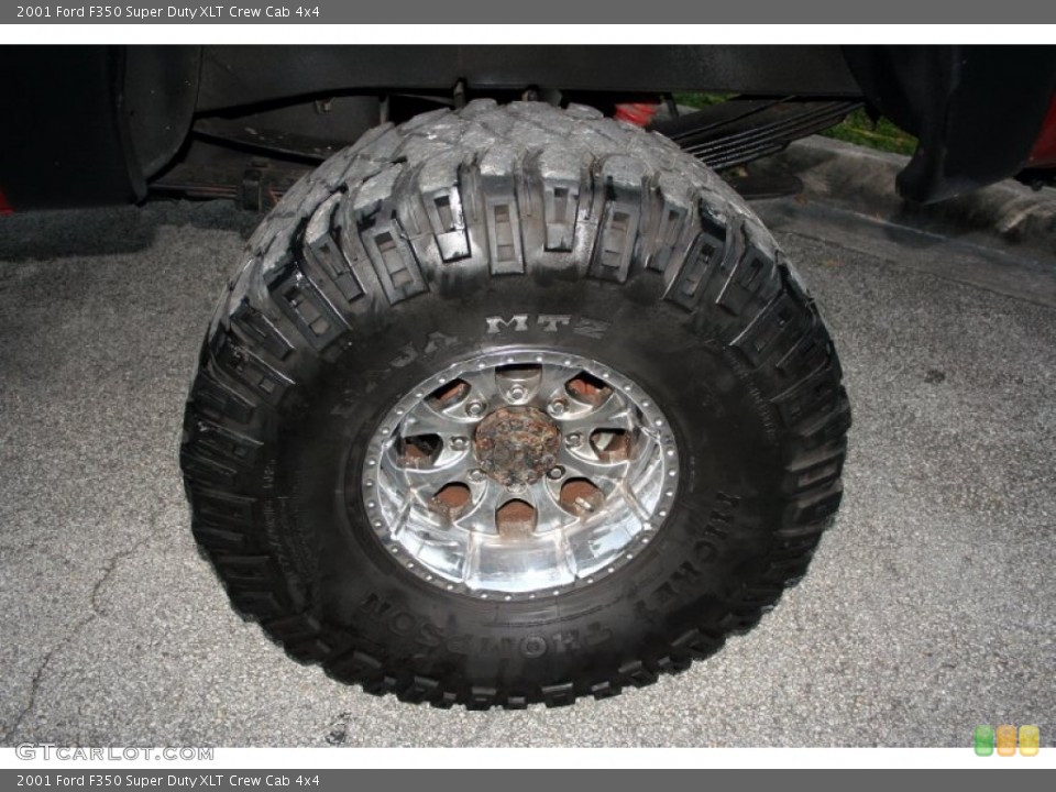 2001 Ford F350 Super Duty Custom Wheel and Tire Photo #57315059