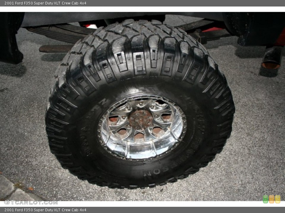 2001 Ford F350 Super Duty Custom Wheel and Tire Photo #57315070