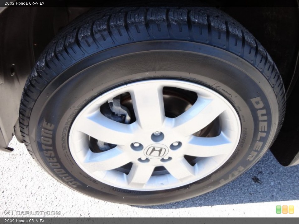 2009 Honda CR-V EX Wheel and Tire Photo #57316633