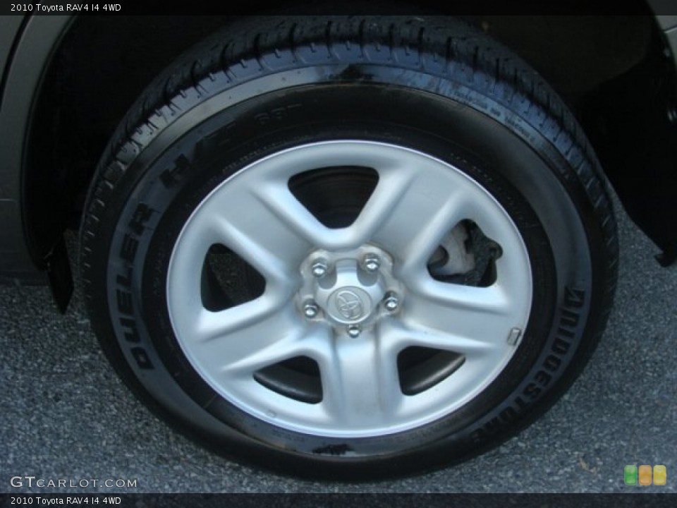 2010 Toyota RAV4 I4 4WD Wheel and Tire Photo #57320107