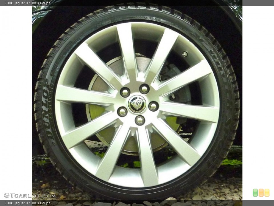 2008 Jaguar XK XK8 Coupe Wheel and Tire Photo #57321370