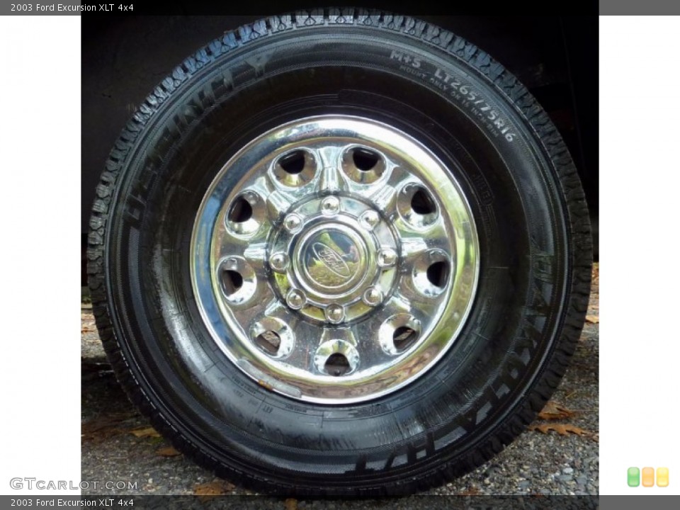 2003 Ford Excursion XLT 4x4 Wheel and Tire Photo #57321640