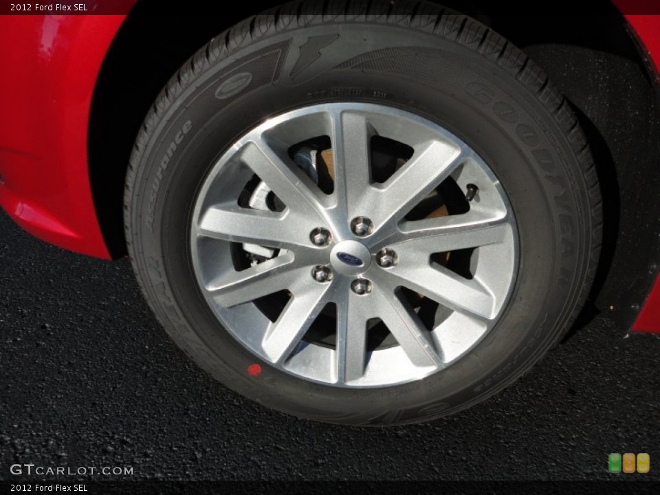 2012 Ford Flex SEL Wheel and Tire Photo #57326566