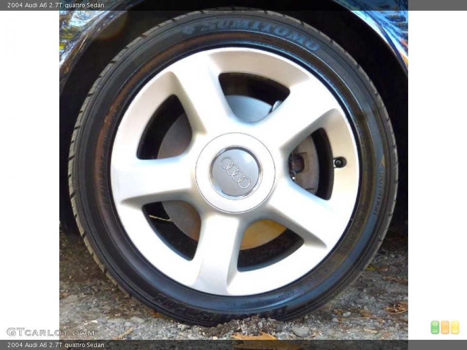 2004 Audi A6 2.7T quattro Sedan Wheel and Tire Photo #57326785