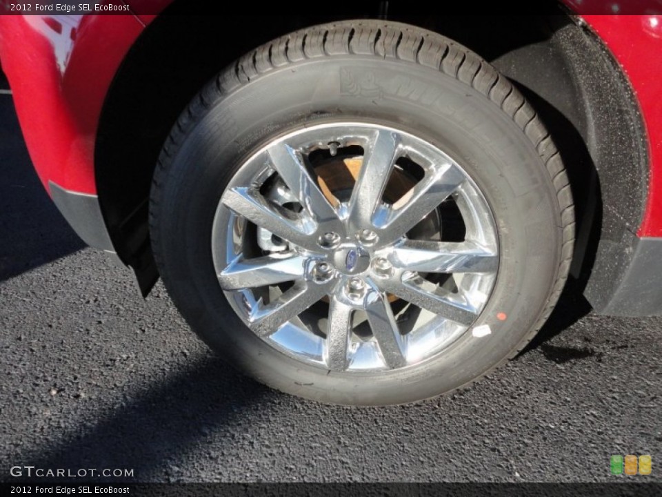 2012 Ford Edge SEL EcoBoost Wheel and Tire Photo #57327271