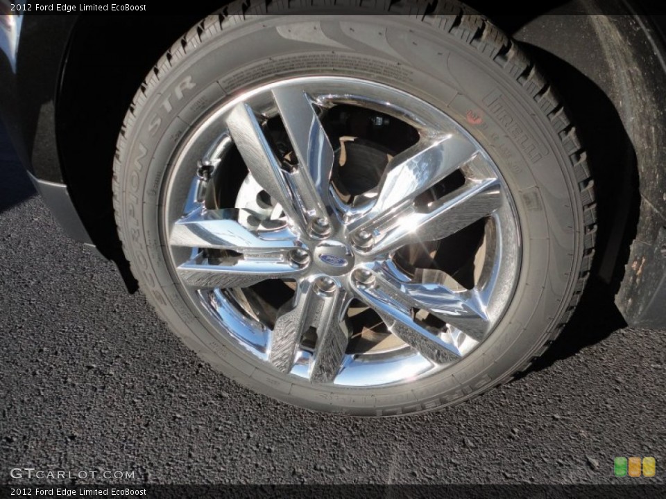 2012 Ford Edge Limited EcoBoost Wheel and Tire Photo #57327387